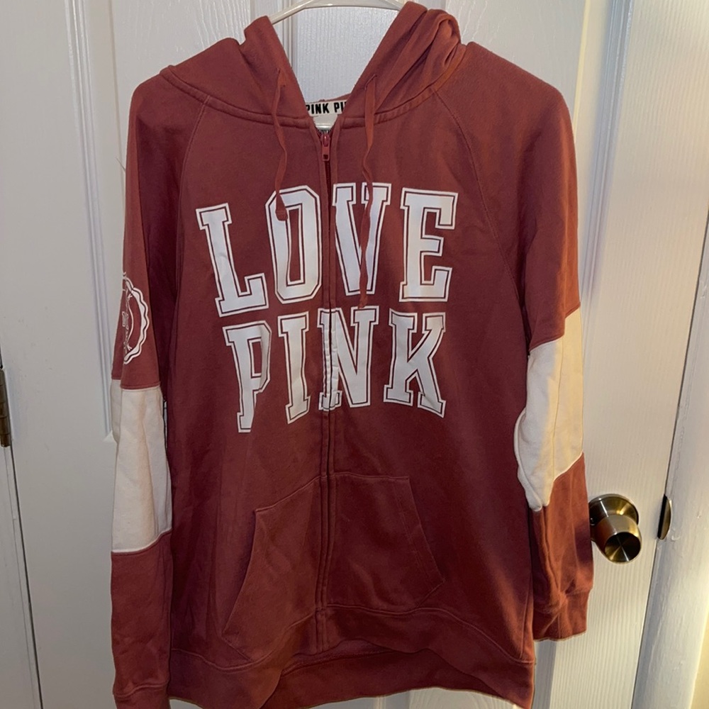 PINK Zip Up Hoodie